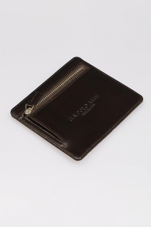 U.S. Polo Assn. Deri Kahve Erkek Kartlık Cüzdan PLCZ9610 - 2