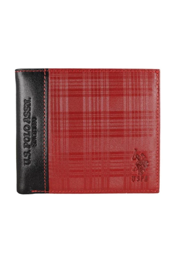 U.S. Polo Assn. Erkek Cüzdan Plcz8410 Bordo