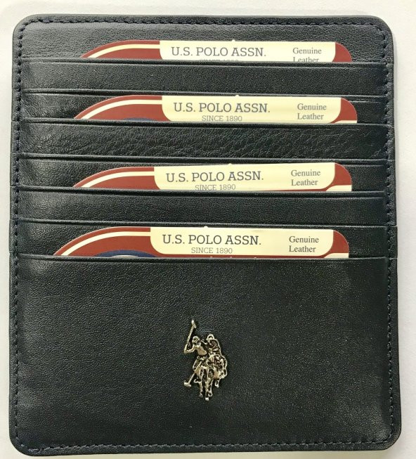 U.S. Polo Assn. Deri Erkek Kartlık Cüzdan PLCZ9609