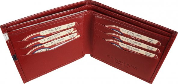 U.S. Polo Assn. Erkek Cüzdan Plcz8418 Bordo - 2