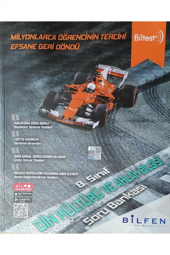 Bilfen Biltest 8.sınıf Lgs Din Kültürü Soru Bankası