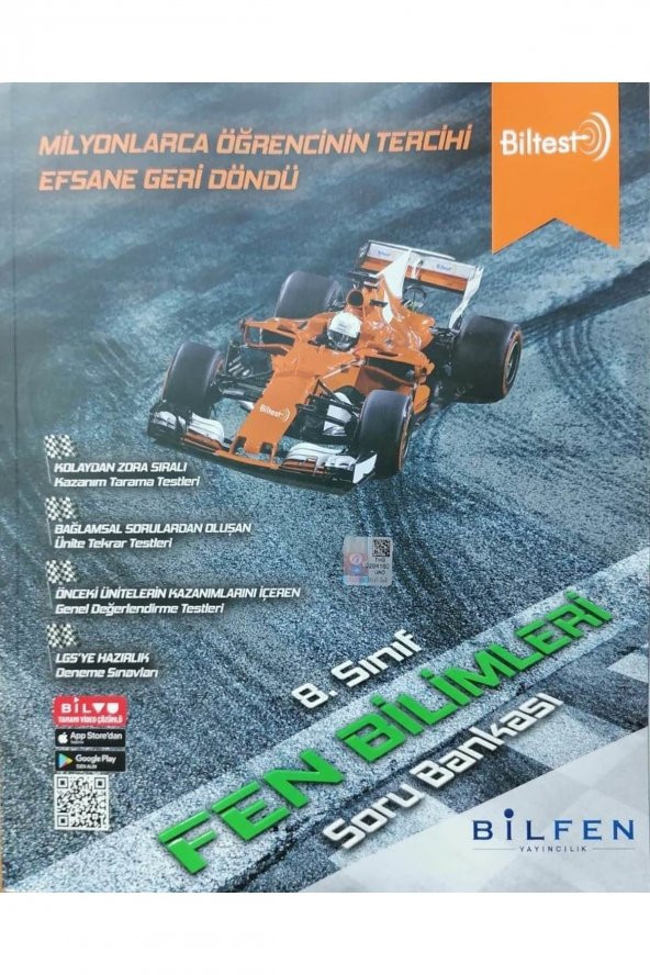 Bilfen Biltest 8.sınıf Lgs Fen Bilimleri Soru Bankası