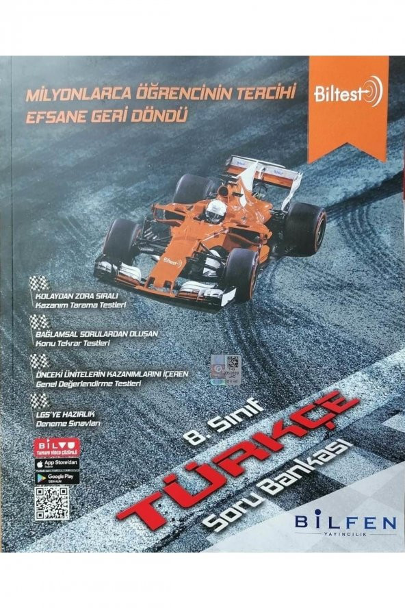 Bilfen Biltest 8.sınıf Lgs Türkçe Soru Bankası