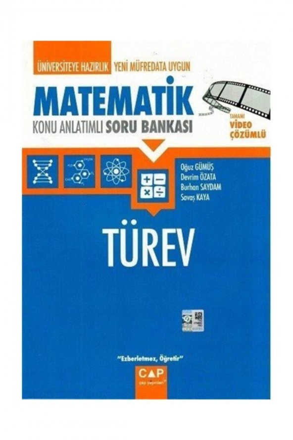 Çap Matematik Türev Konu Anlatımlı Soru Bankası