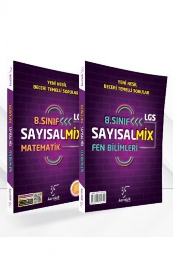 Karekök Yayınları Sayısal Mix 8. Sınıf