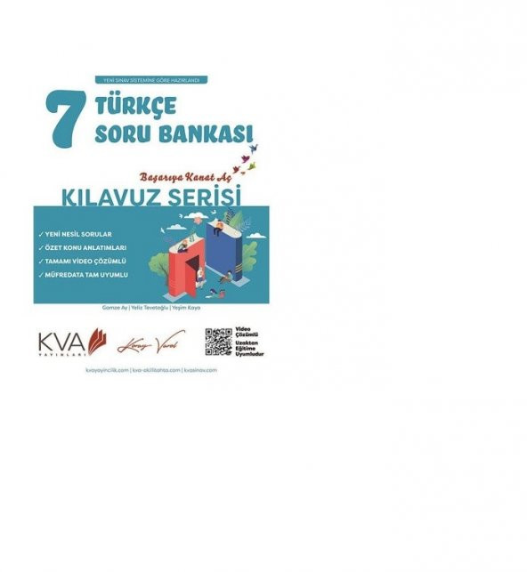 Koray Varol Akademi 7.sınıf Kılavuz Serisi Türkçe Soru Bankası - 2