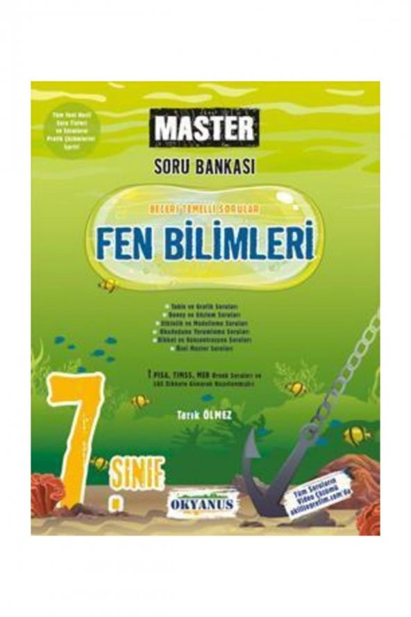 Okyanus Yayınları 7. Sınıf Master Fen Bilimleri Soru Bankası