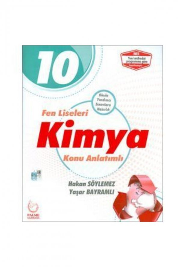 Palme 10. Sınıf Fen Liseleri Kimya Konu Anlatımlı ürün görseli 1