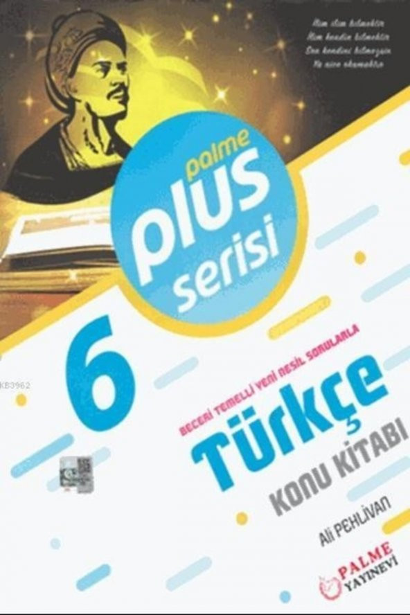 Palme 6.sınıf Plus Serisi Türkçe Konu Kitabı