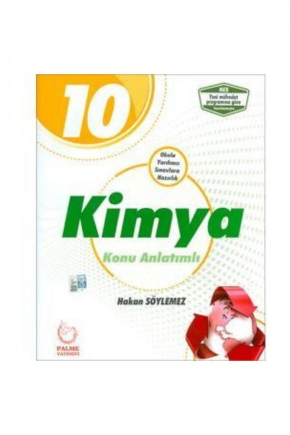 Palme Yayıncılık 10. Sınıf Kimya Konu Anlatımlı