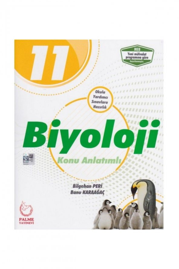 Palme Yayıncılık 11. Sınıf Biyoloji Konu Anlatımlı