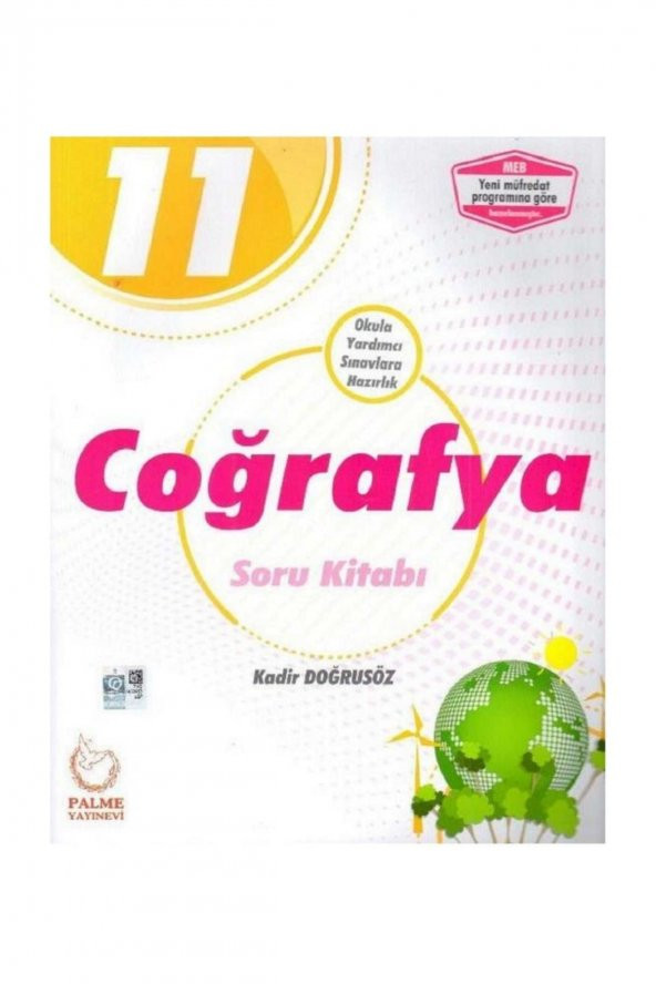 Palme Yayınları 11. Sınıf Coğrafya Soru Kitabı