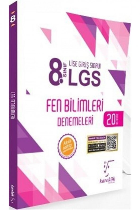8.sınıf Fen Bilimleri 20 Deneme Lgs