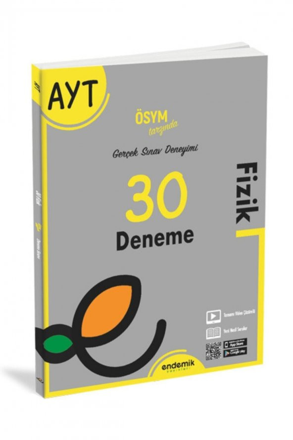 Endemik 2022 Ayt Fizik 30lu Deneme Sınavı