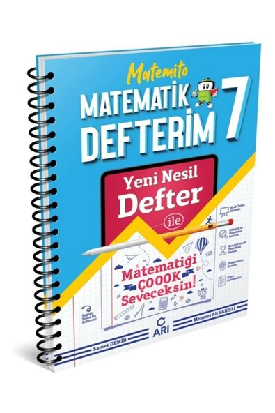 Arı Yayınları 7.sınıf Matematik Matemito Defterim ürün görseli