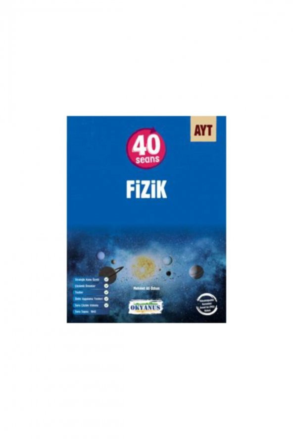 Okyanus Yayınları Ayt 40 Seansta Fizik Yeni