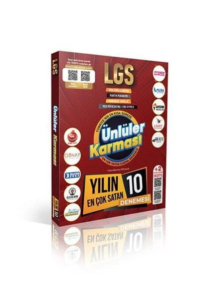 Ünlüler Karması 2021 8.sınıf 10 Deneme 10 Yayın ürün görseli