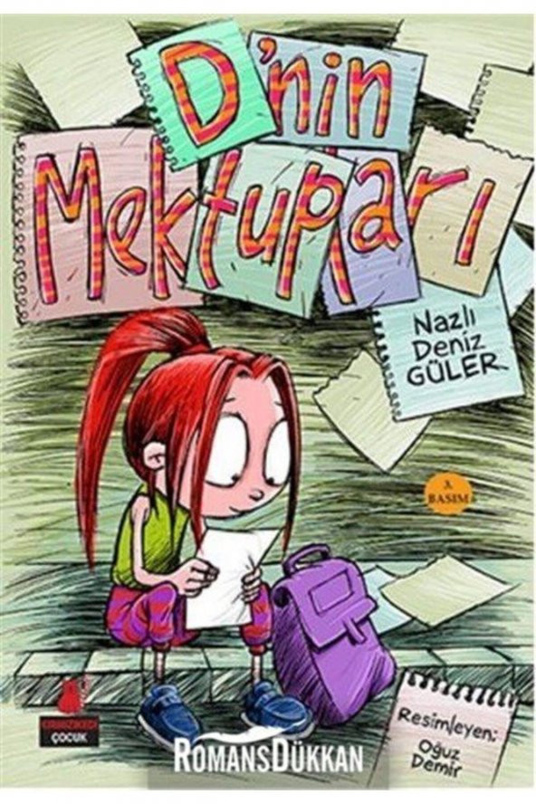 Kırmızı Kedi Yayınevi D’Nin Mektupları-Nazlı Deniz Güler