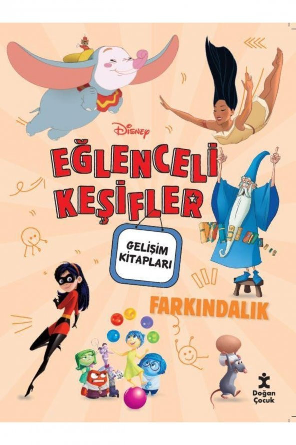 Disney Eğlenceli Keşifler Farkındalık Gelişim Kitabı ürün görseli