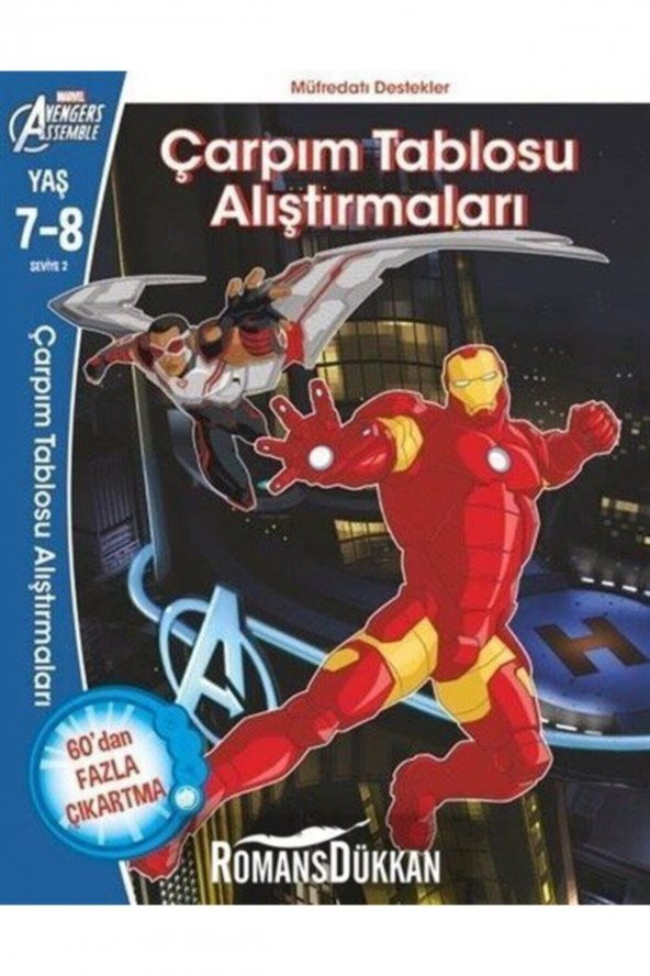 Marvel Avengers Assemble Çarpım Tablosu Alıştırmaları