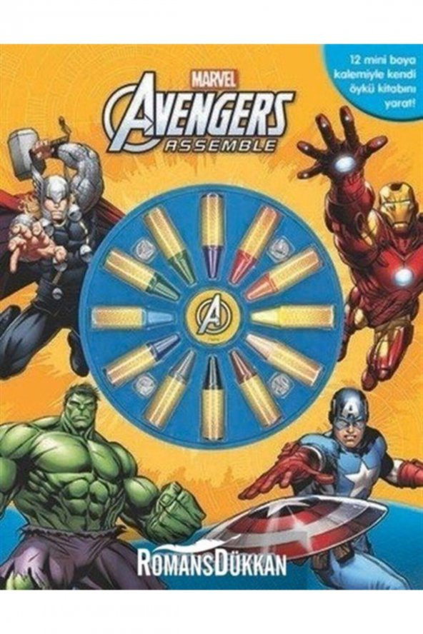 Marvel Avengers Assemble Oku ve Boya ürün görseli