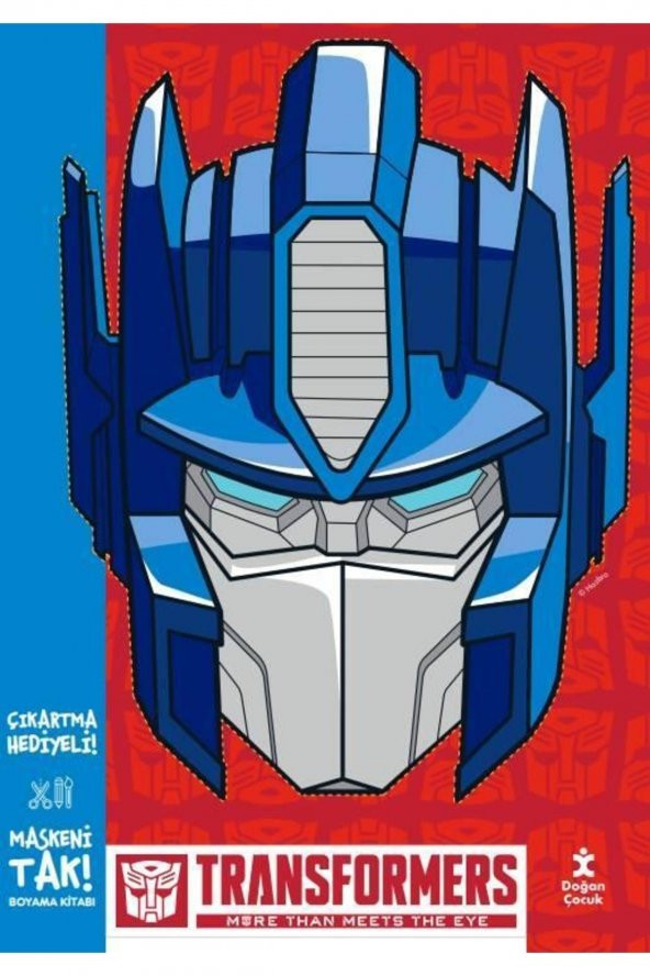 Maskeni Tak Transformers Boyama Kitabi