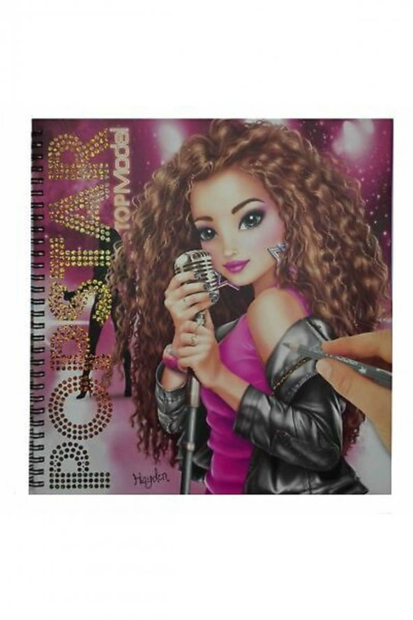 Topmodel Colouring Book Popstar