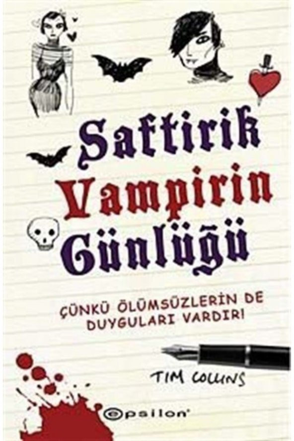 Saftirik Vampirin Günlüğü Tim Collins Epsilon Yayınevi