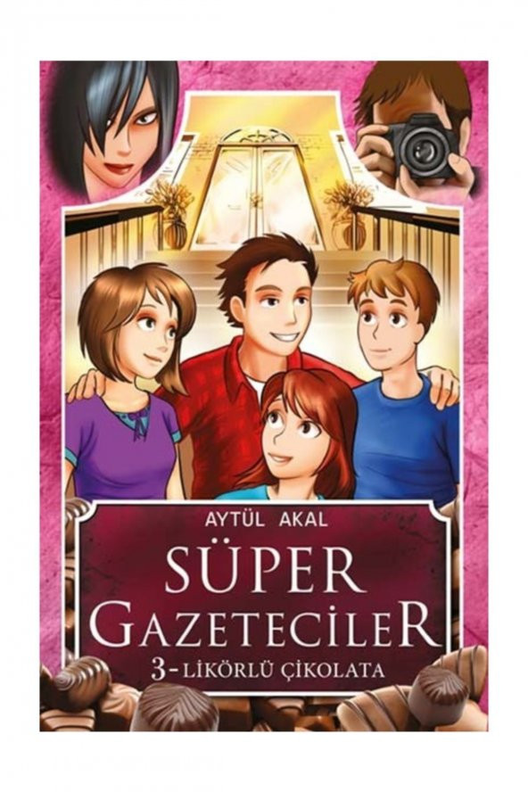 Süper Gazeteciler 3 Likörlü Çikolata Tudem Edebiyat ürün görseli