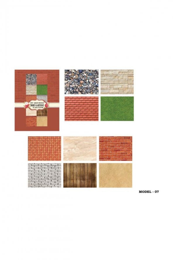 Keskin 25x35 Çift Taraflı Hobi Kartonu Nature ürün görseli 1