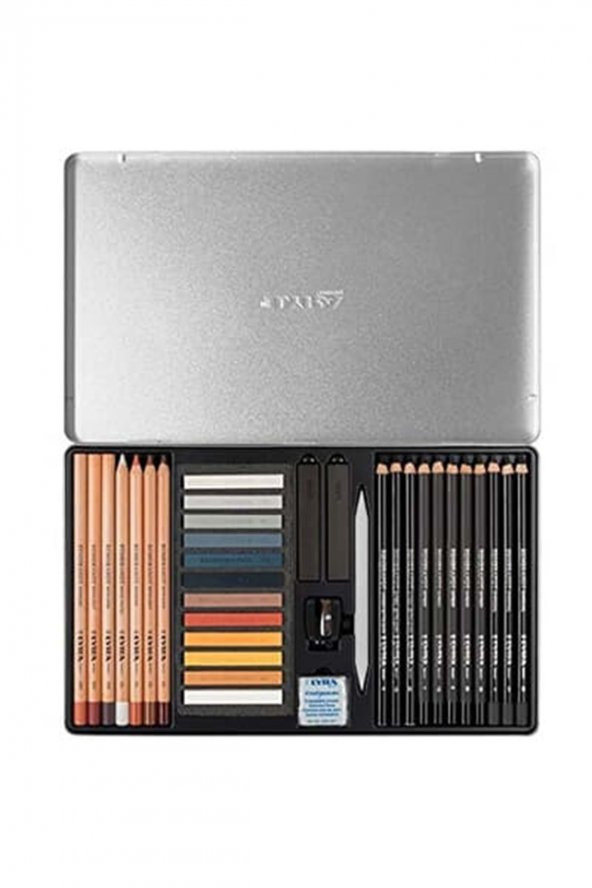 Lyra Sketchhing Metal Kutu Set 35li