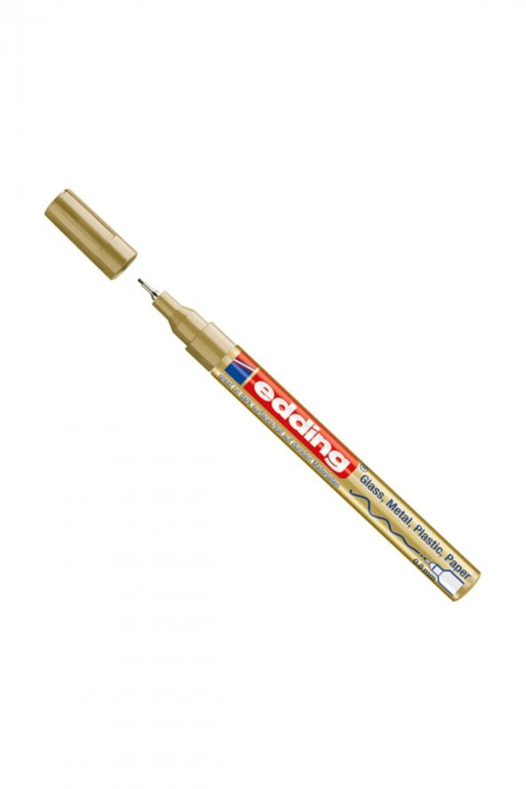 Edding 3lü Metalik Boya Dekor Markör Set 0.8mm - 5