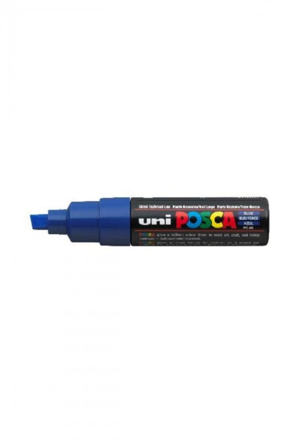 Posca PC-8K Boyama Markörü 8 mm Kesik Uç MAVİ