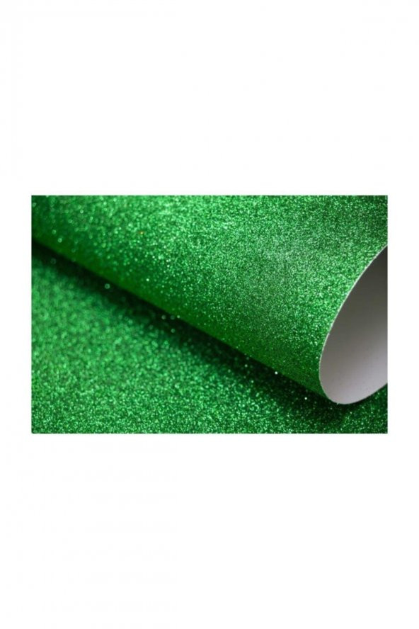 Puti 50x70 Simli Fon Kartonu Yeşil 10lu ürün görseli 1