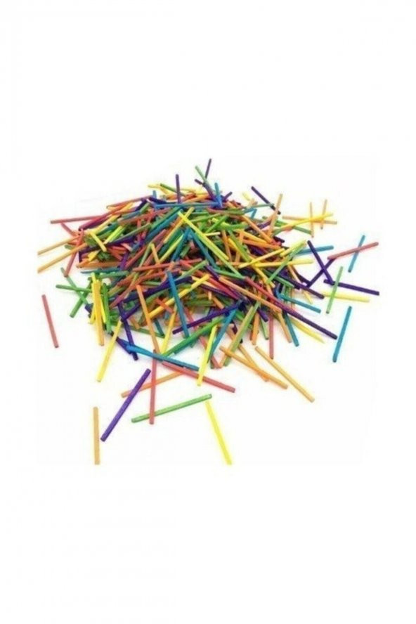 Puti Ahşap Kibrit Çöpü Renkli 200 Lü ürün görseli 1