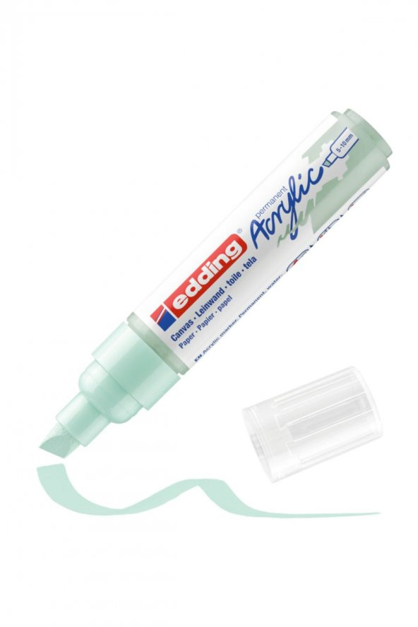 Edding 5000 Kalın Uçlu Akrilik Markör – Su Yeşili - 5-10 Mm’Lik Kesik Uç ürün görseli 1