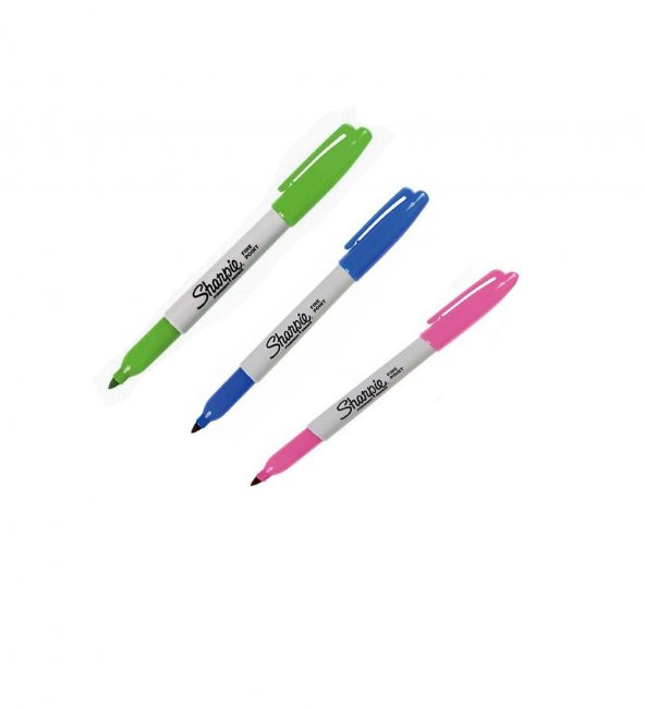 Sharpıe Fıne Permanent Markör Kalem 3 Renk ürün görseli 1