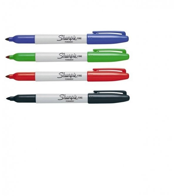 Sharpie Permanent Markör 4 Renk ürün görseli 1