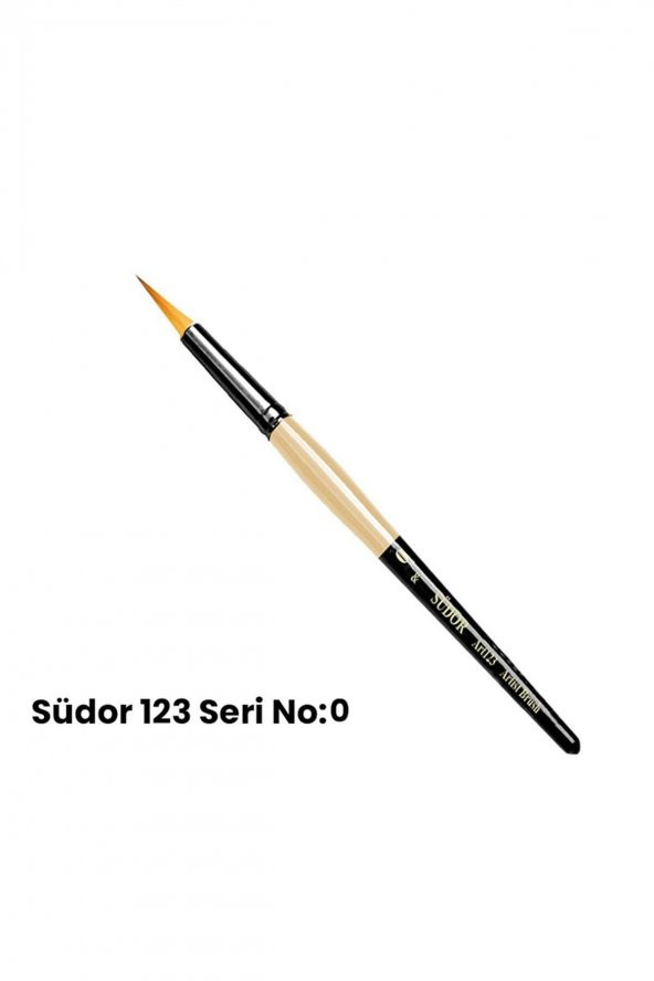 Südor 123 Seri Sentetik Yuvarlak Uçlu Fırça No 0 ürün görseli 1