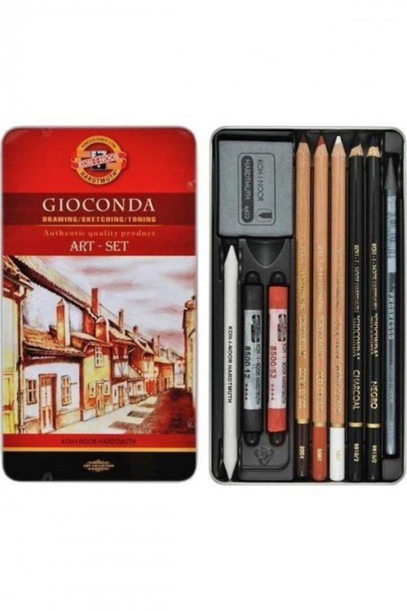 Südor Kohinoor Gioconda Art Set Resim Seti Metal Kutu 11982 ürün görseli 1
