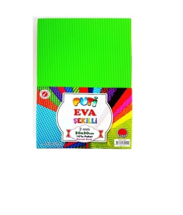 Puti Şekilli Eva 10lu Paket ürün görseli 1