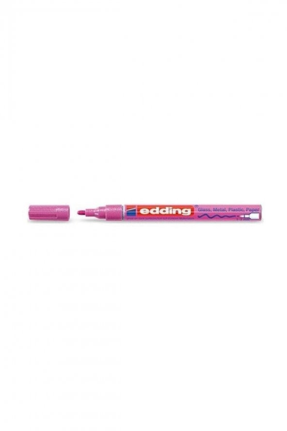 Edding 751 Boya Dekorasyon Kalemi Metalik Pembe ürün görseli 1