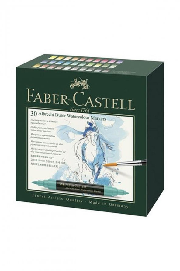 Faber Castell Albrecht Dürer 30lu Suluboya Marker Kalem 160330 - 1
