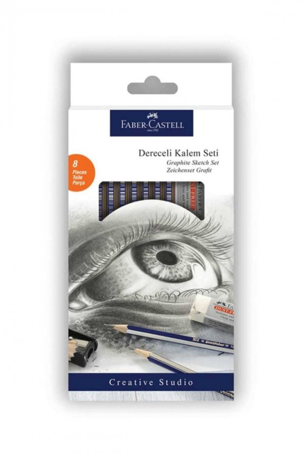 Faber Castell -Dereceli Çizim Kurşun Kalem Seti ürün görseli 1