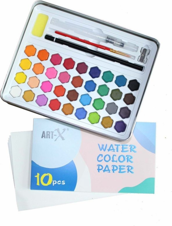 Rich Art-X 36 Renk Suluboya Seti ürün görseli 1