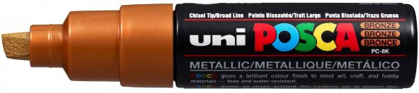 UNİ POSCA 8.0 SU BAZLI POSTER MARKÖRÜ ürün görseli 1