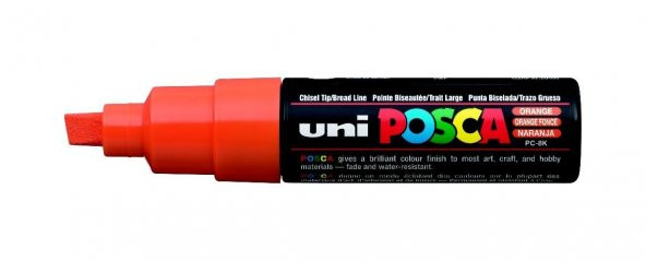 UNİ POSCA 8.0 SU BAZLI POSTER MARKÖRÜ - Resim 7