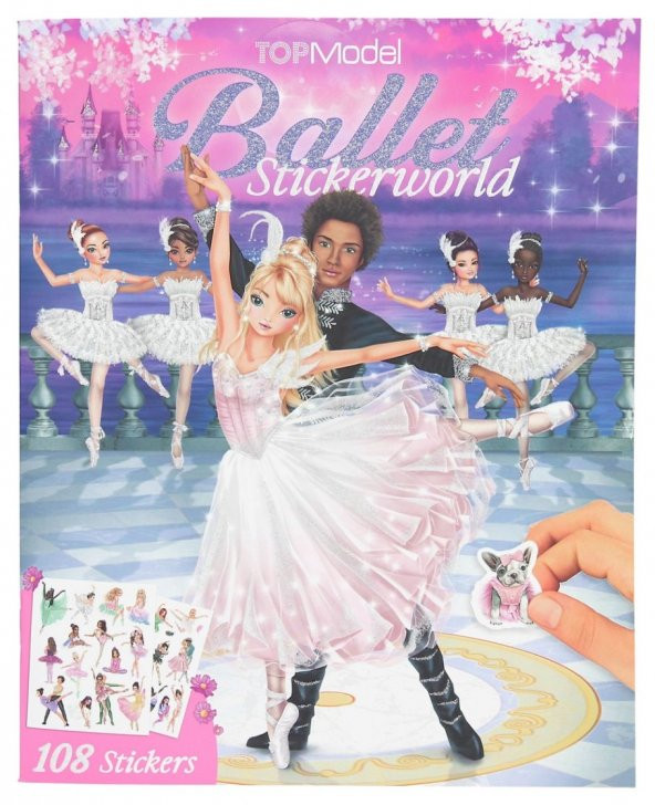 Top Model Çıkartma Kitabı Ballet World