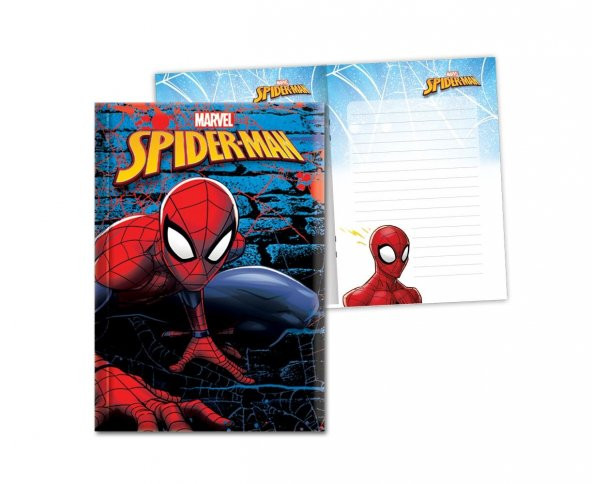 Disney Spiderman 14x20 Kilitli Hatıra Defteri