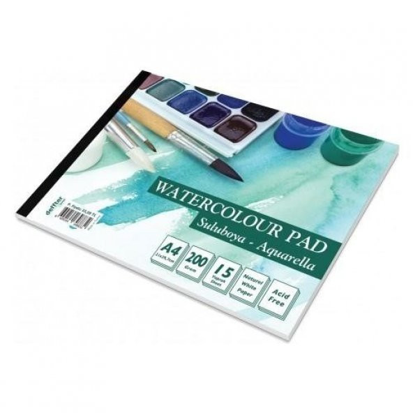 Deffter A4 Suluboya Defteri 200 Gr - Resim 2